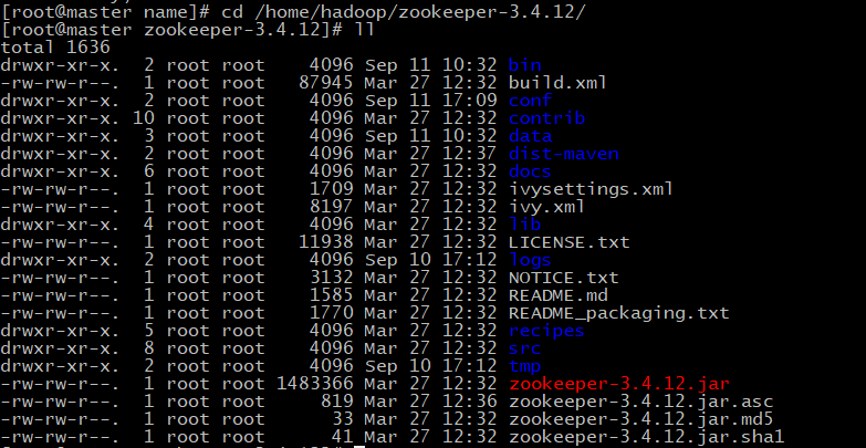 部署zookeeper集群