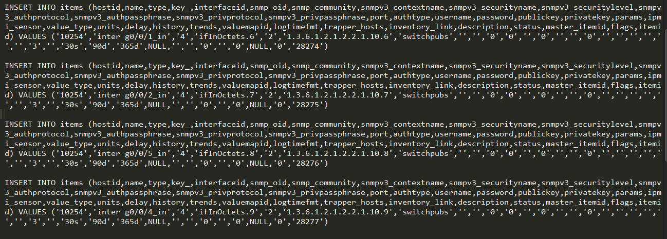 zabbix 3.4监控华为交换机