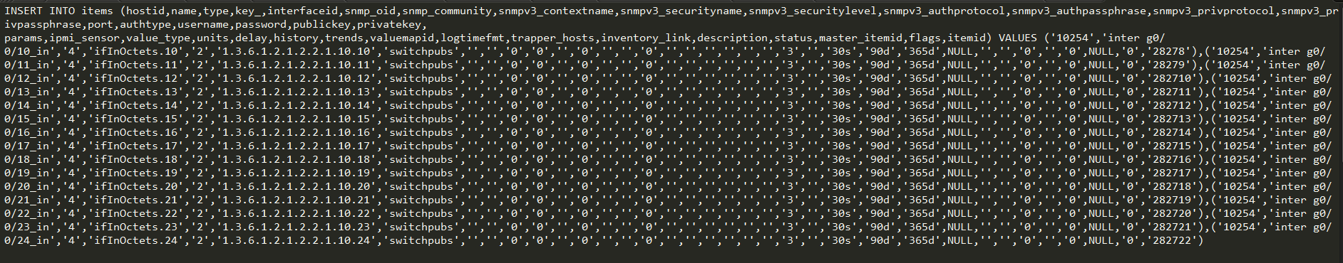 zabbix 3.4监控华为交换机