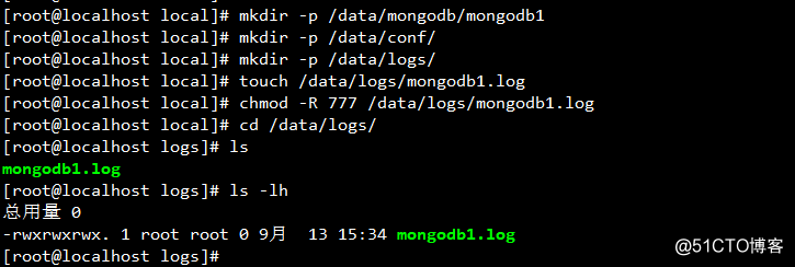 安装MongoDB最新版4.0、及配置和启动实例