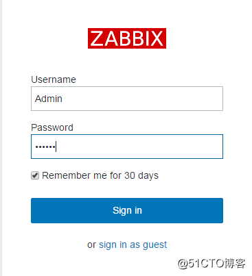 zabbix监控部署文档