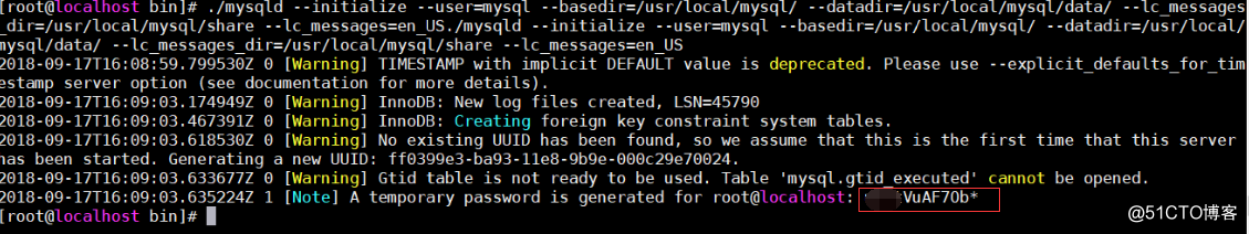 解決mysql：The server quit without updating PID file