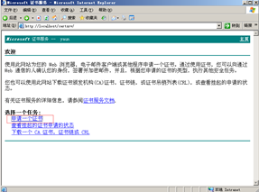 windows server 2003搭建CA服务器并启用https（SSL）