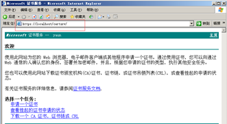 windows server 2003搭建CA服务器并启用https（SSL）