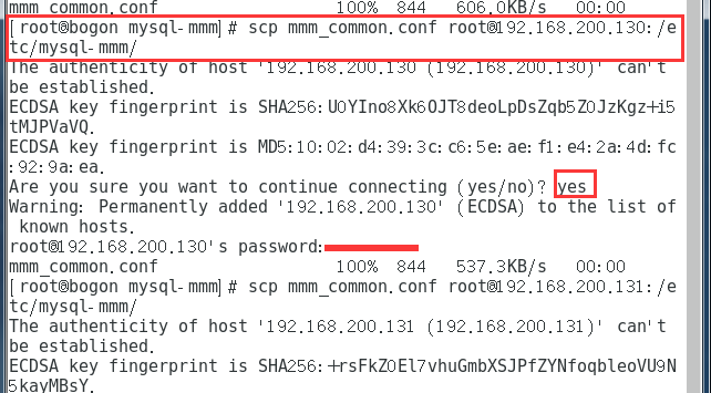 MySQL mmm高可用群集