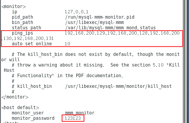 MySQL mmm高可用群集