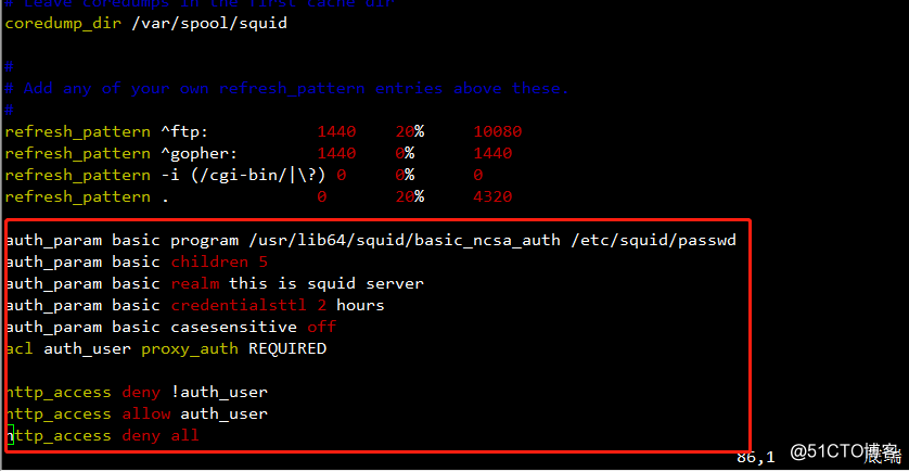 Squid緩存服務器（緩存機制、代理模式、ACL訪問控制、squid用戶認證功能等）