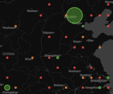 Grafana Worldmap外网用户request地图监控