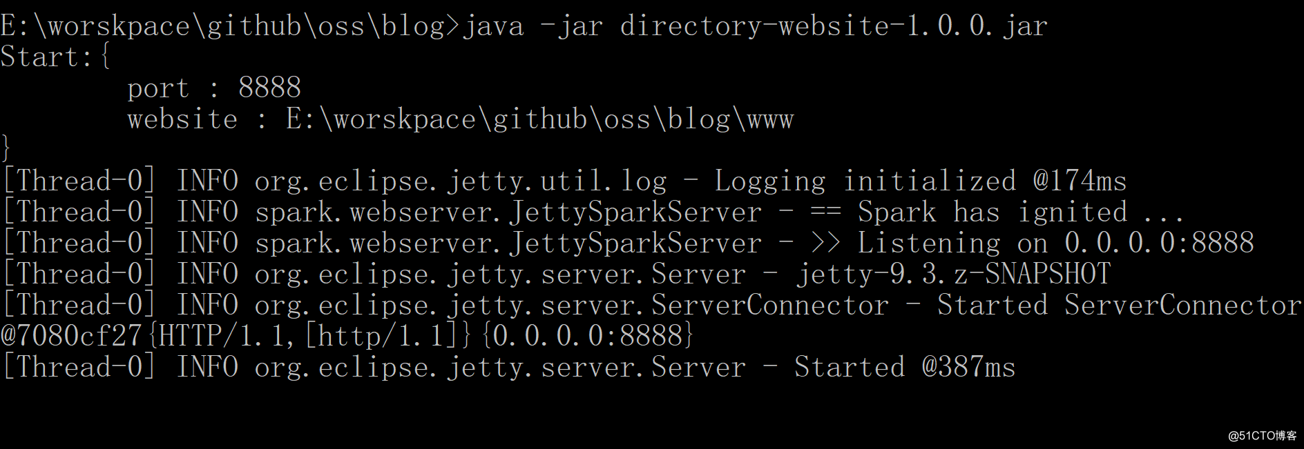Java小应用目录快速变网站