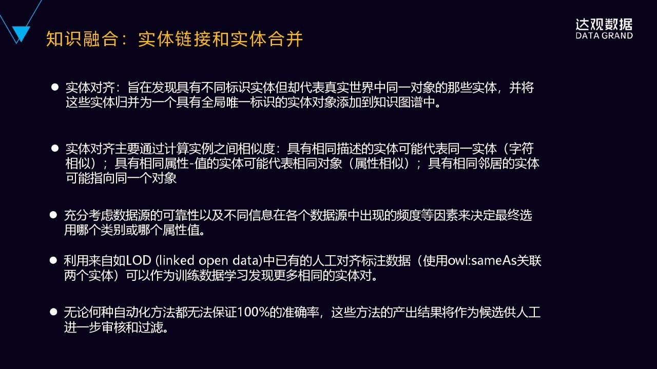 一文详解达观数据知识图谱技术与应用——技术直播回顾