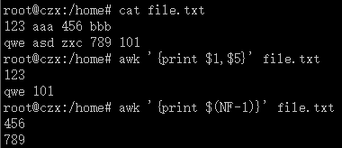 Linux常用命令——awk