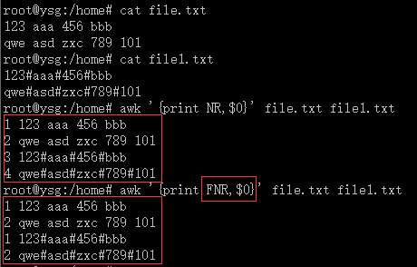 Linux常用命令——awk