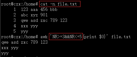 Linux常用命令——awk