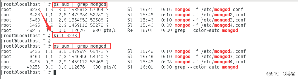 mongodb 添加复制集