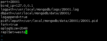 MongoDB复制集搭建简单讲解及验证