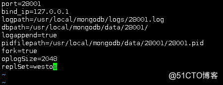 MongoDB复制集搭建简单讲解及验证