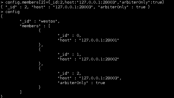 MongoDB复制集搭建简单讲解及验证