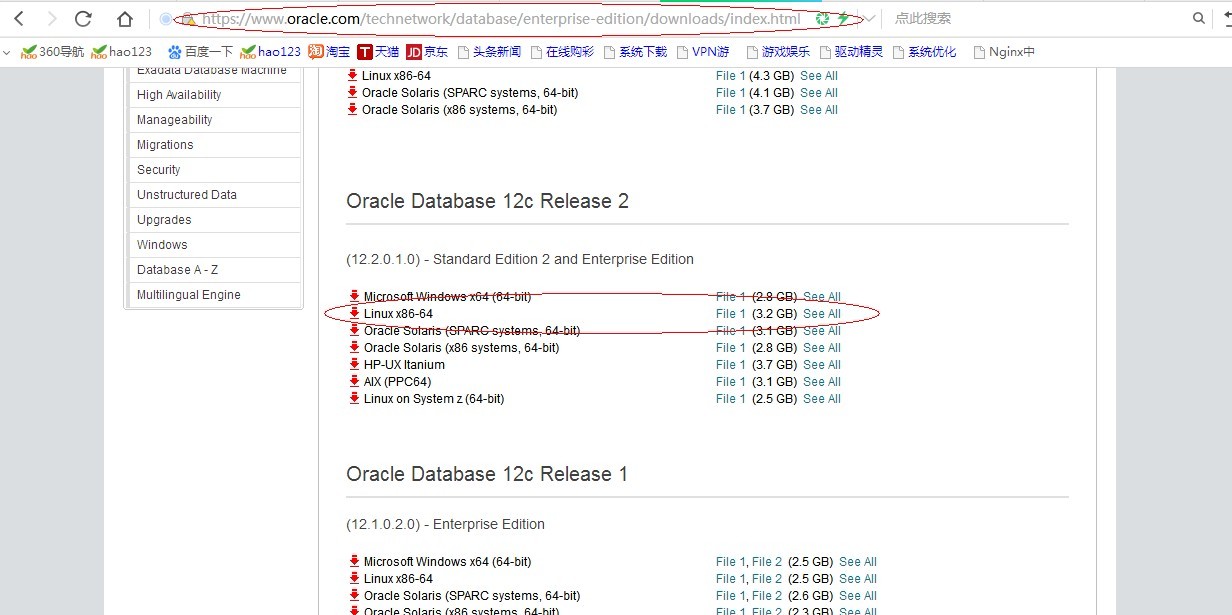 Oracle Database 12c安装