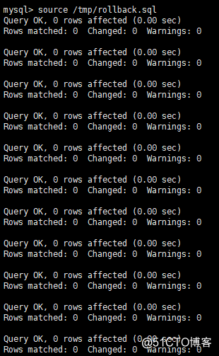 mysqlbinlog结合sed命令恢复update时未加where条件之前的数据