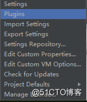 Configure选择Plugins