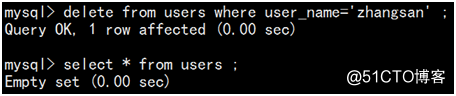 Linux 中的MYSQL數據庫常用管理語言