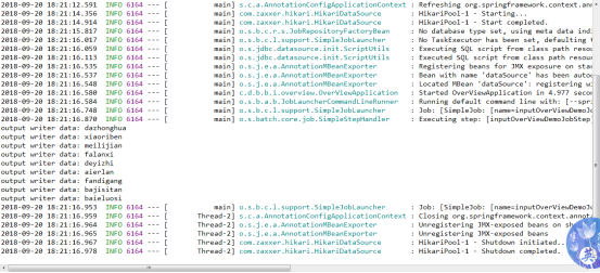 Spring-batch学习总结（3）—ItemReader普通文件，数据库，XML，多文件数据读取