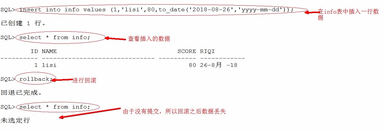 Oracle基本操作（二）