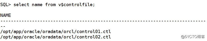 Oracle12C 控制文件