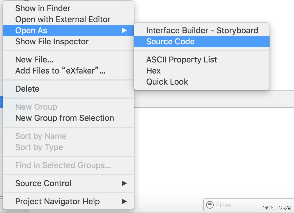 The document “Main.storyboard” requires Xcode 8.0