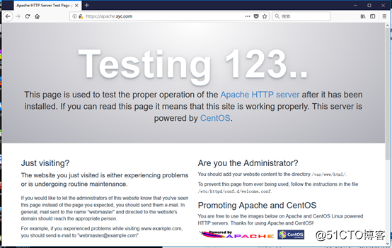 Centos7配置Apache實現HTTPS