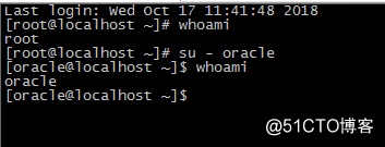 每天学习一个LINUX命令：whoami 显示自身的用户名称