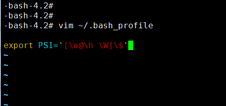 linux 命令行不显示路径了,而显示为-bash-4.1#的两种解决办法