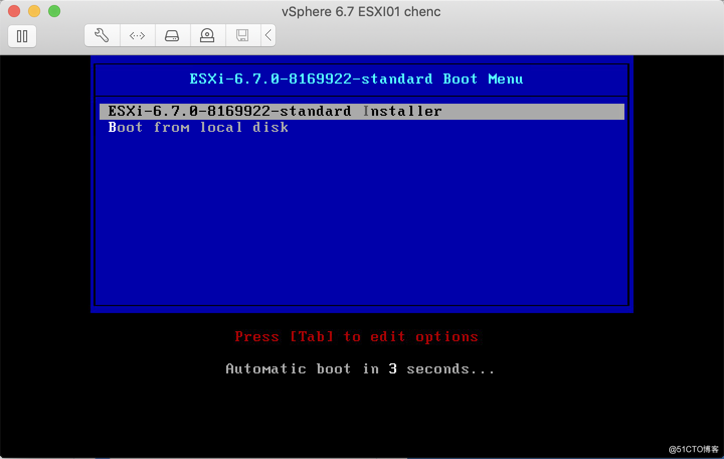 VMware：vSphere 6.7（ESXI 6.7）安装步骤