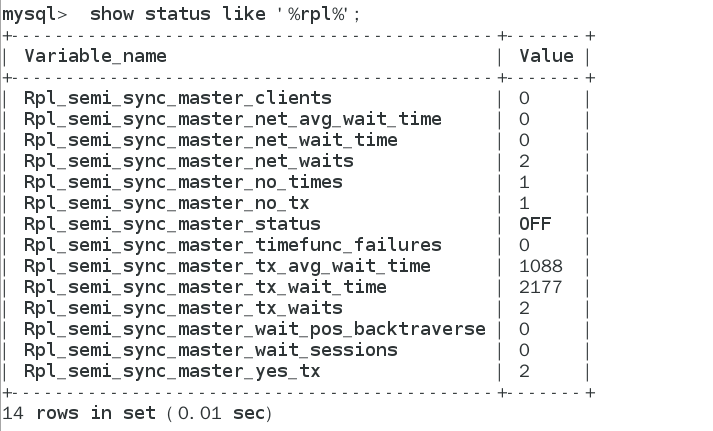 mysql GTID  半同步复制