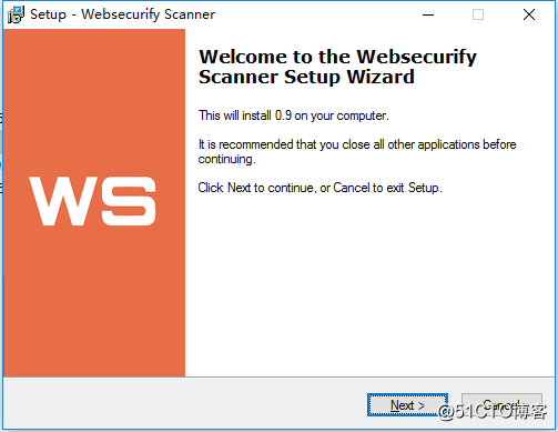 使用websecurify scanner检测网站安全性