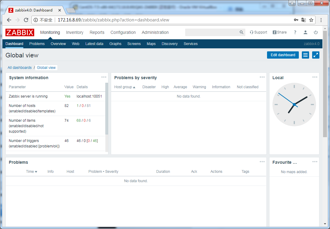 ZABBIX 4.0 LTS+Grafana5.3部署