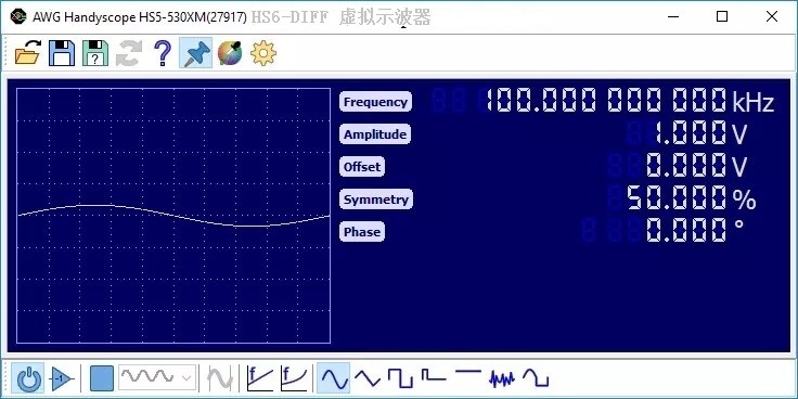 HS4、HS6 USB示波器，USB虚拟示波器，多通道数据分析软件功能图解