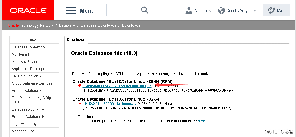 Installing Oracle Database 18c Using RPM Packages