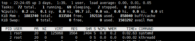 Linux- 日常运维-top