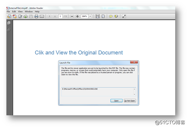C# 添加超链接到PDF文档