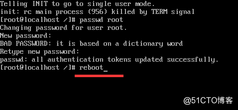linuxcentos忘记root管理用户密码 单用户模式维护重置密码操作指引