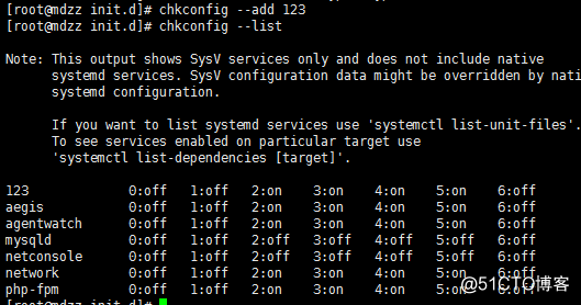 linux-日常运维-系统服务管理-chkconfig