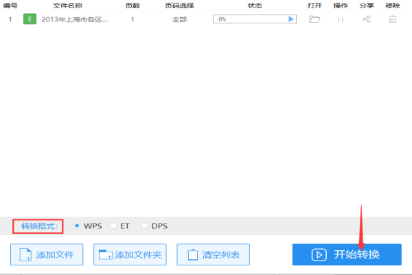 如何将Excel文件转换WPS格式？