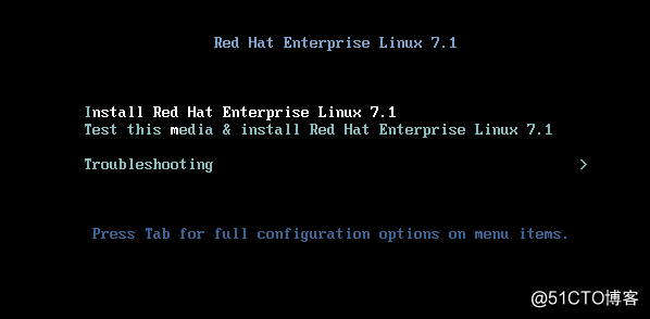 RHEL 7.1操作系统安装过程说明