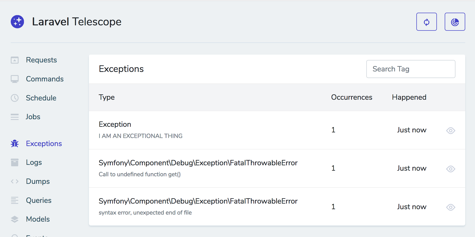 Laravel Telescope入门教程（上）