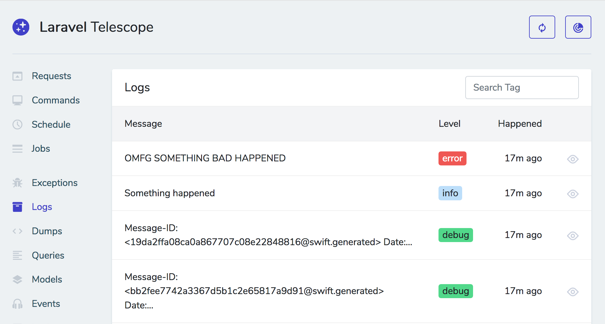 Laravel Telescope入门教程（上）