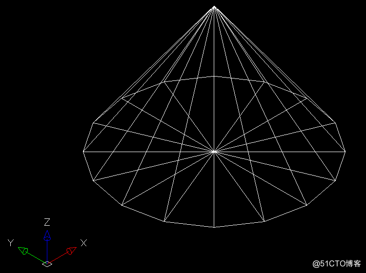 怎麽使用CAD編輯器繪制一個圓錐體？