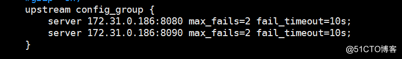 Nginx的负载均衡max_fails和fail_timeout设置