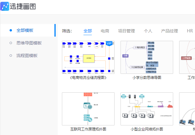 适合新手使用在线编辑流程图网站分享