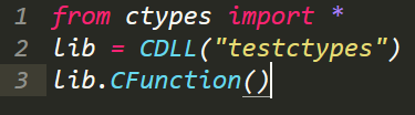 python3使用ctypes在windows中访问C和C++动态链接库函数示例